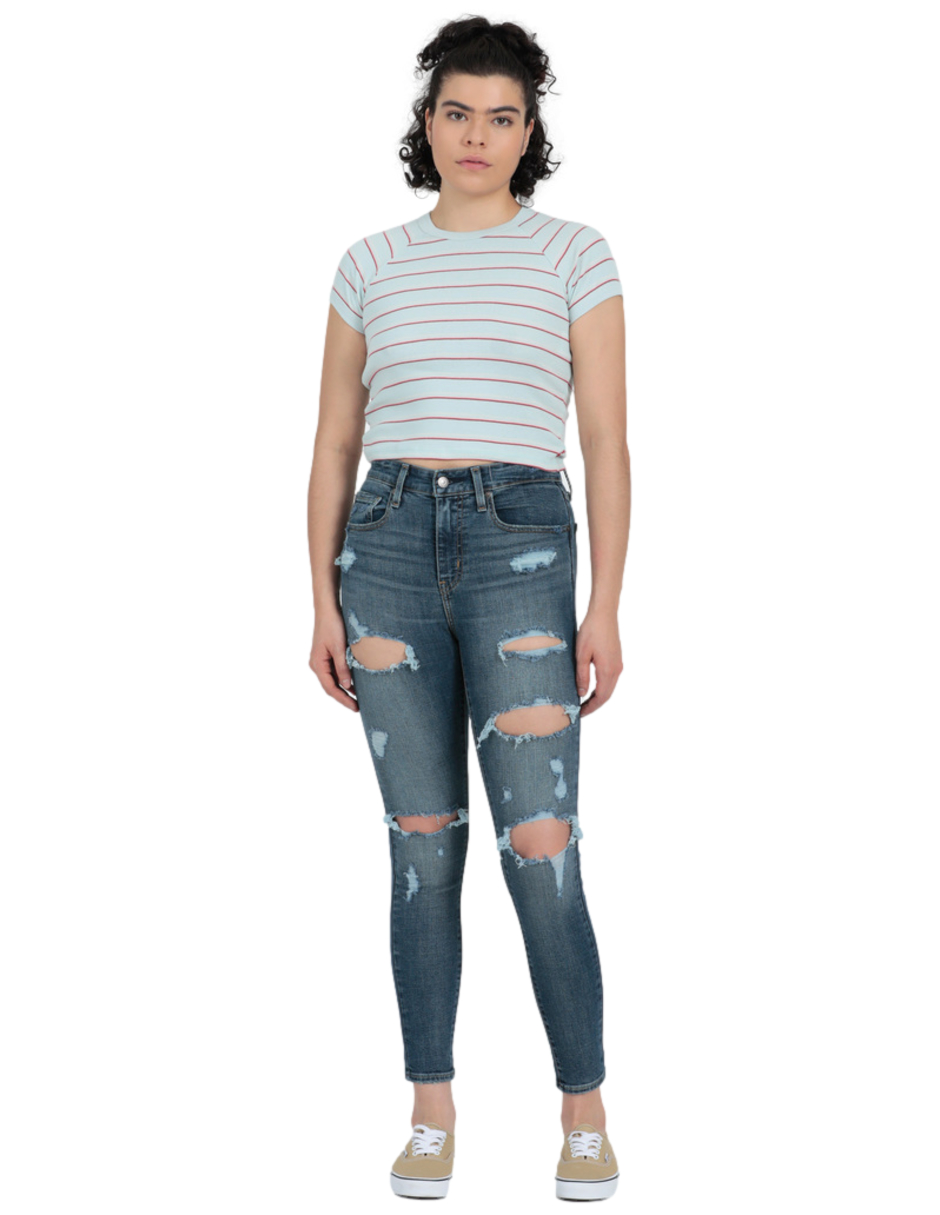 Foto 5 pulgar | Levi's 721 Jeans Cintura Alta Skinny