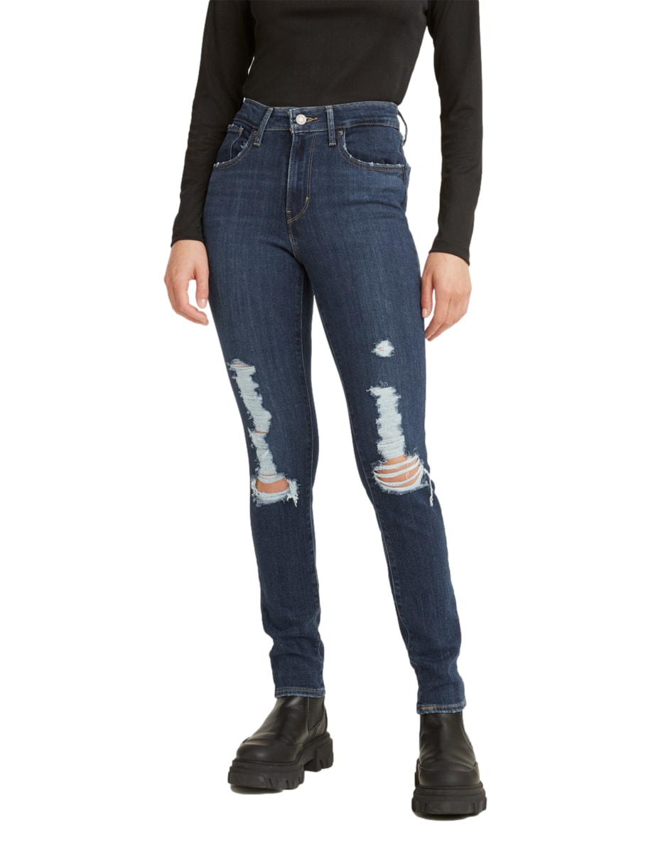 Jeans Levi's 721 High-rise Skinny para Mujer $1,399