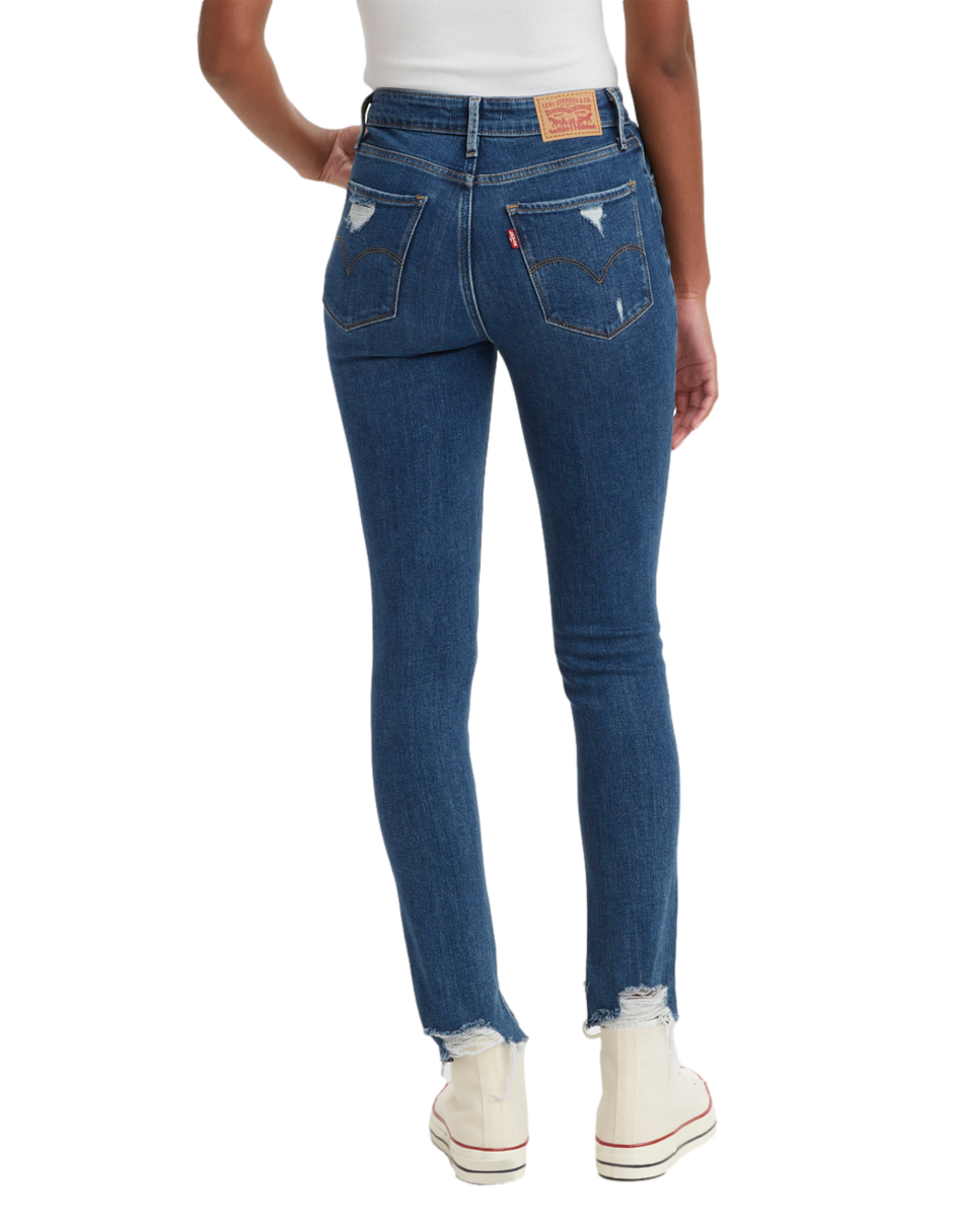 Foto 4 pulgar | Jeans Cintura Alta Skinny Levi's  721