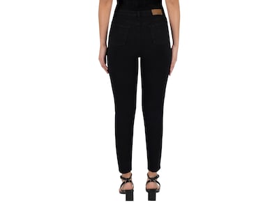 Foto 3 | Jeans Skinny Britos 020085 Tiro Medio Negro