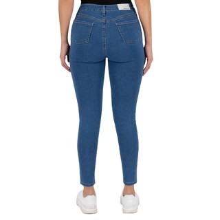 Foto 6 | Jeans Skinny Britos Tiro Medio 024497 Azul para Mujer