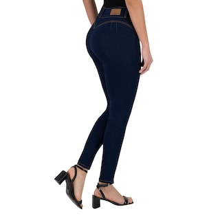 Foto 5 | Jeans Skinny Britos Tiro Medio Azul 024790