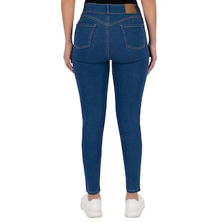 Foto 6 | Jeans Skinny Britos Tiro Medio Azul 024786