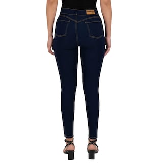Foto 6 | Jeans Skinny Britos Tiro Medio Azul 024784
