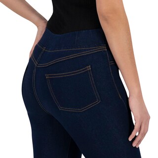 Foto 5 | Jeans Skinny Britos Tiro Medio Azul para Mujer