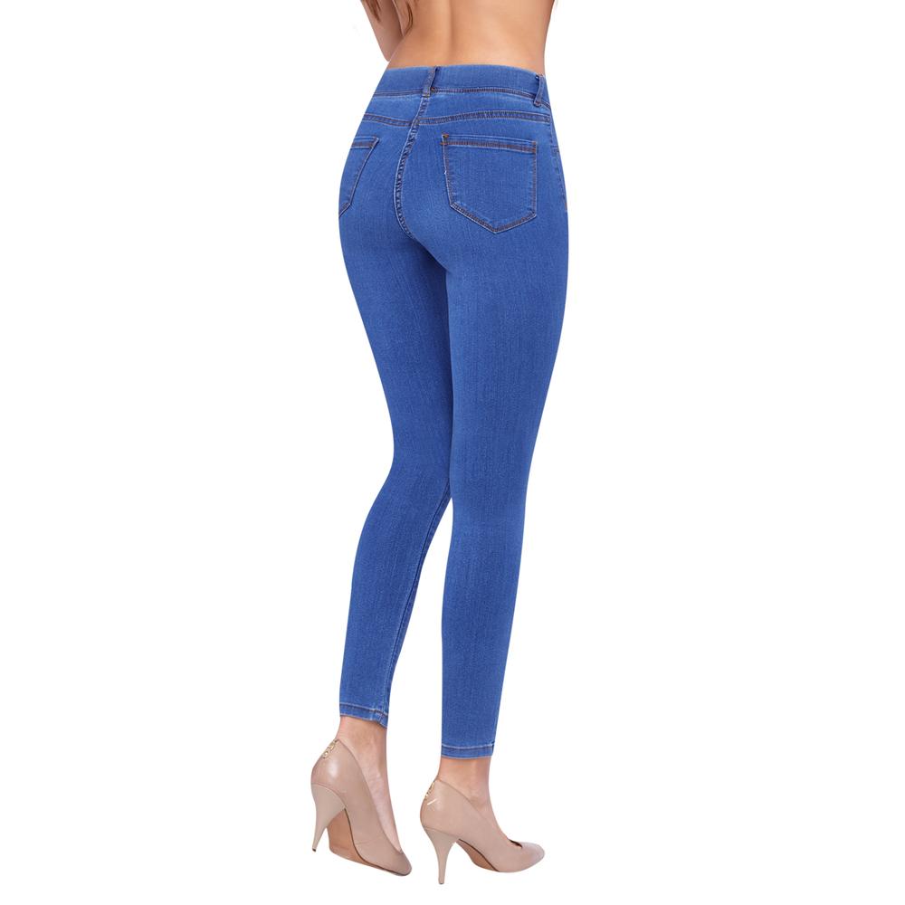 Foto 4 pulgar | Jeggings Ilusión 45193 Azul