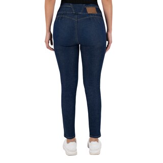 Foto 2 | Jeans Skinny Britos Tiro Alto Azul 024865