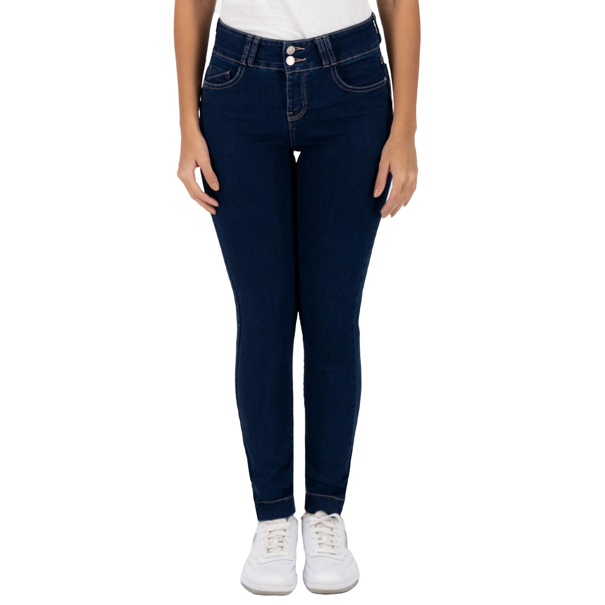 Pantalón Skinny Britos Jeans Azul Magic Pomp 025259 para Mujer