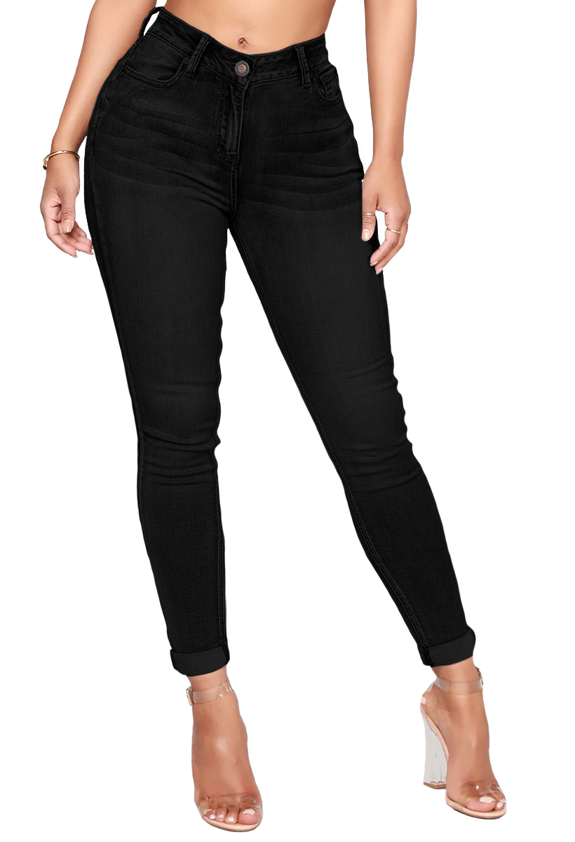 Foto 1 | Jeans Shendy Vendy Push Up Stretch de Mezclilla Premium Kati Usha para Mujer