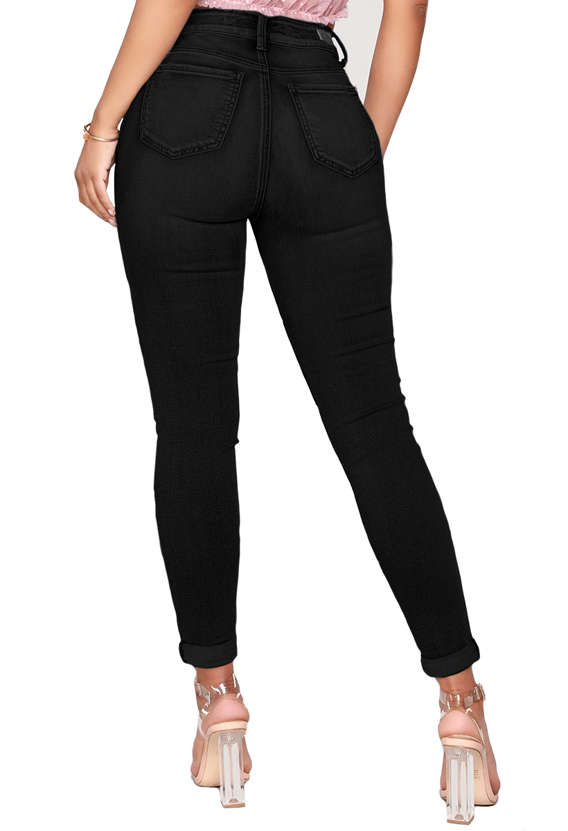 Foto 2 | Jeans Shendy Vendy Push Up Stretch de Mezclilla Premium Kati Usha para Mujer