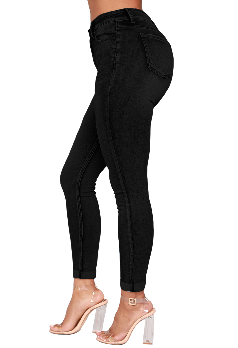 Foto 3 | Jeans Shendy Vendy Push Up Stretch de Mezclilla Premium Kati Usha para Mujer