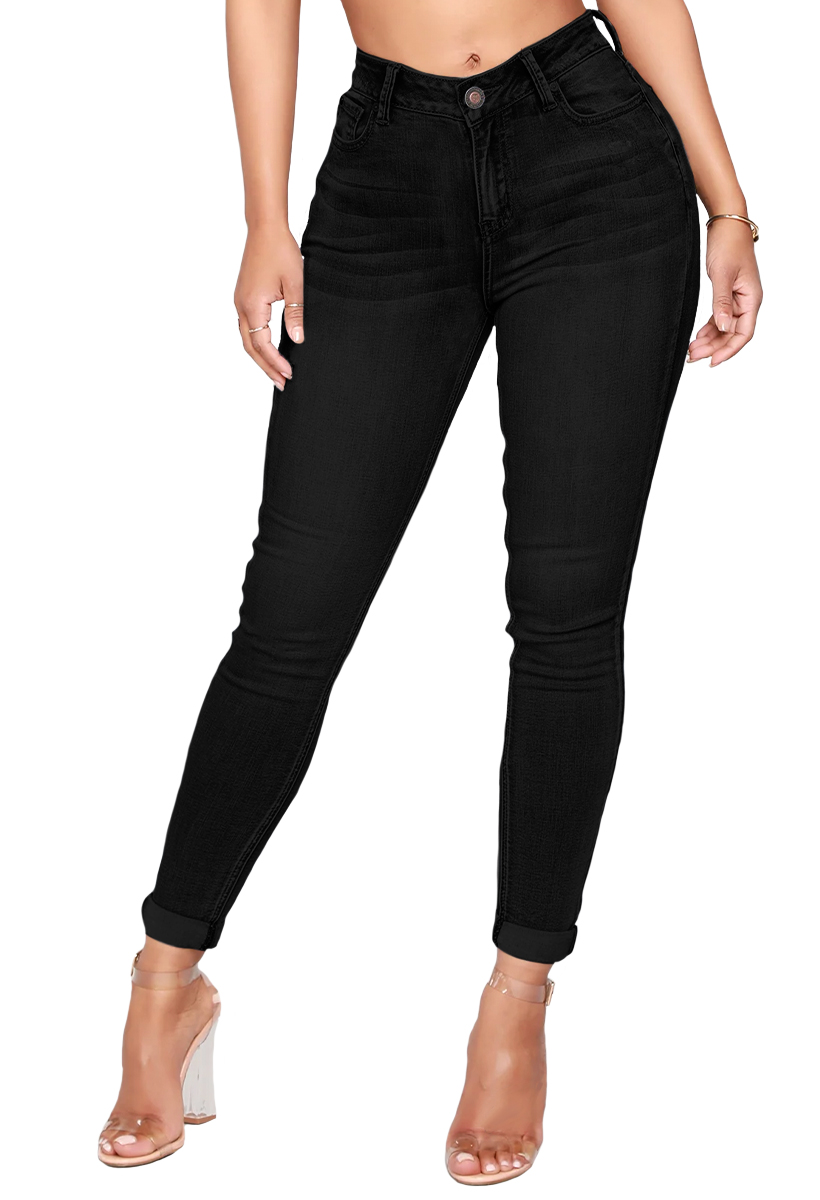 Foto 4 | Jeans Shendy Vendy Push Up Stretch de Mezclilla Premium Kati Usha para Mujer
