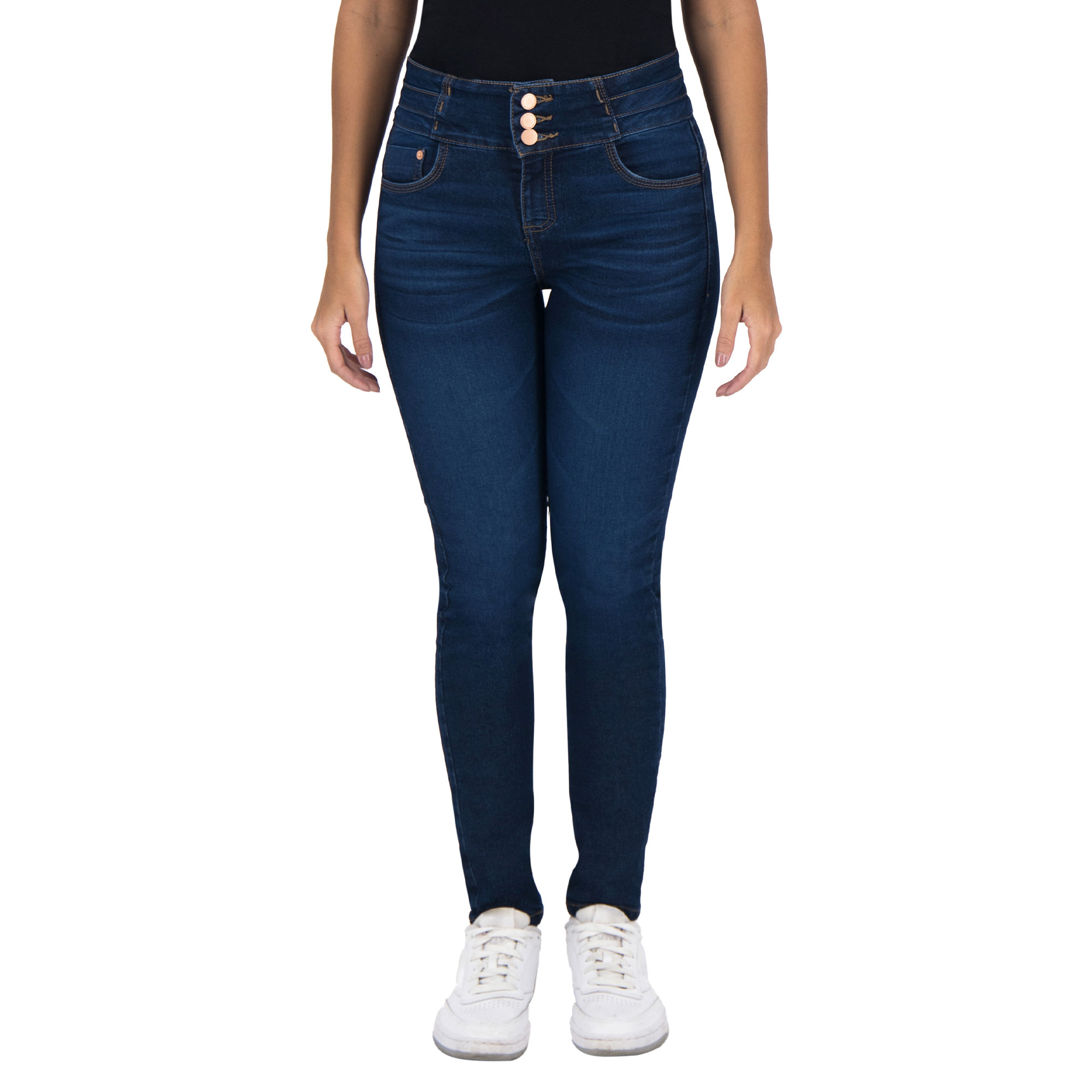 Pantalón Skinny Britos Jeans Mujer Azul Corazón 025248