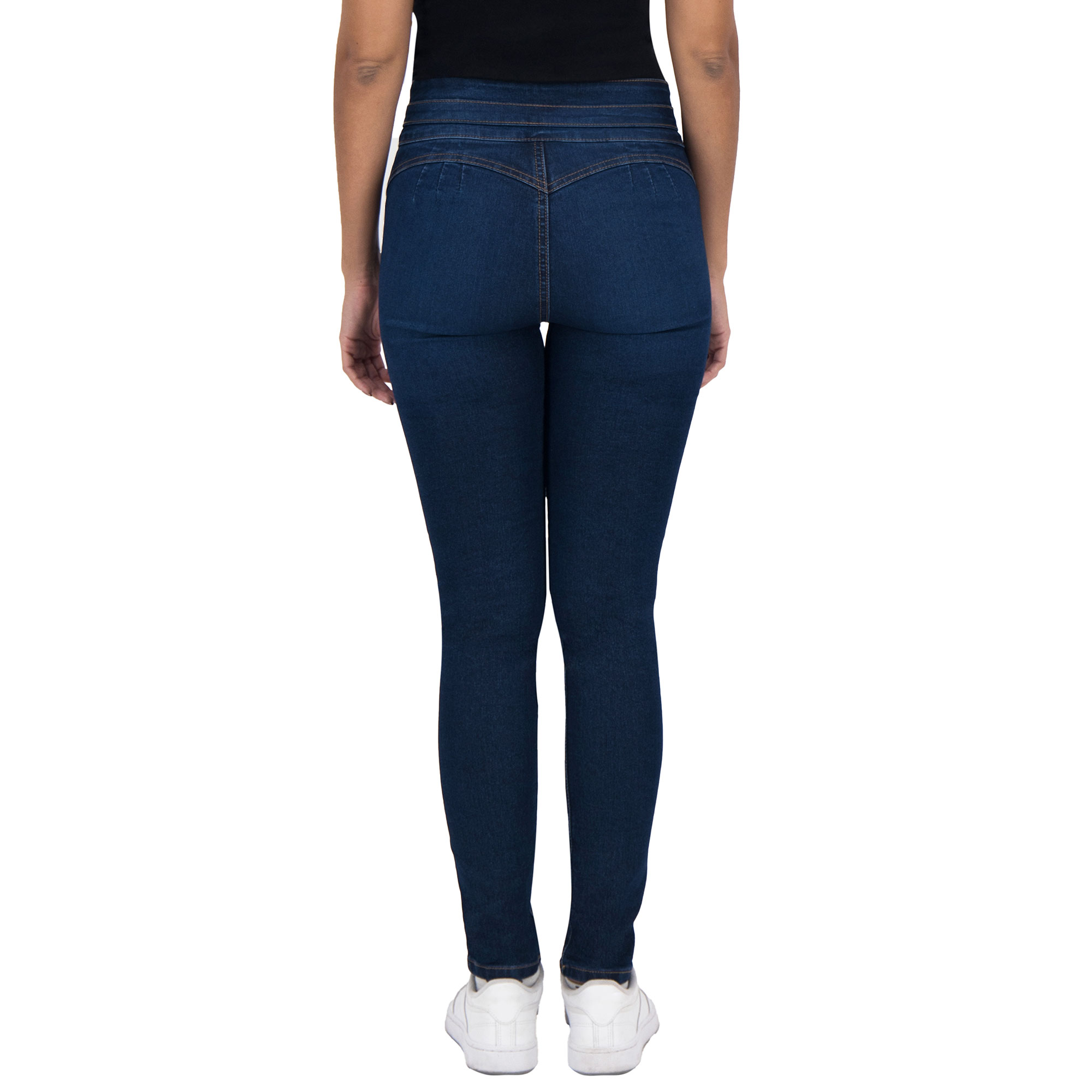 Foto 3 pulgar | Pantalón Skinny Britos Jeans Mujer Azul Corazón 025248