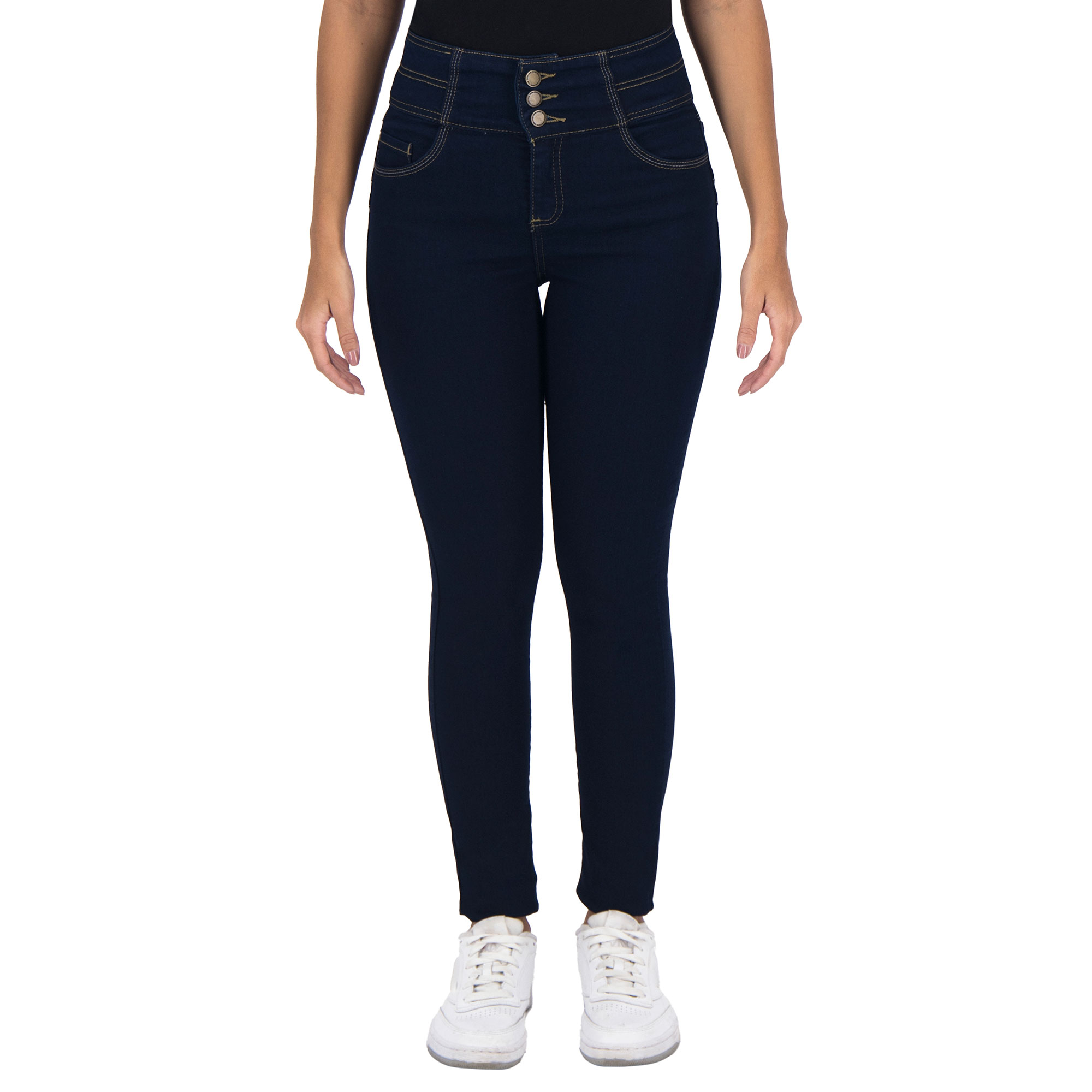 Pantalón Skinny Britos Jeans Mujer Azul Magic Pomp 025285