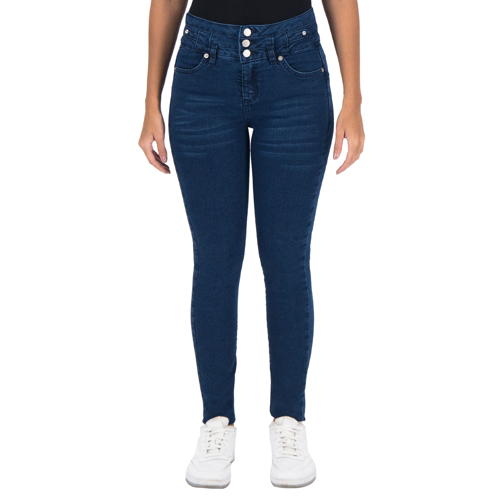 Pantalón Skinny Britos Jeans Mujer Azul Corazón 025097