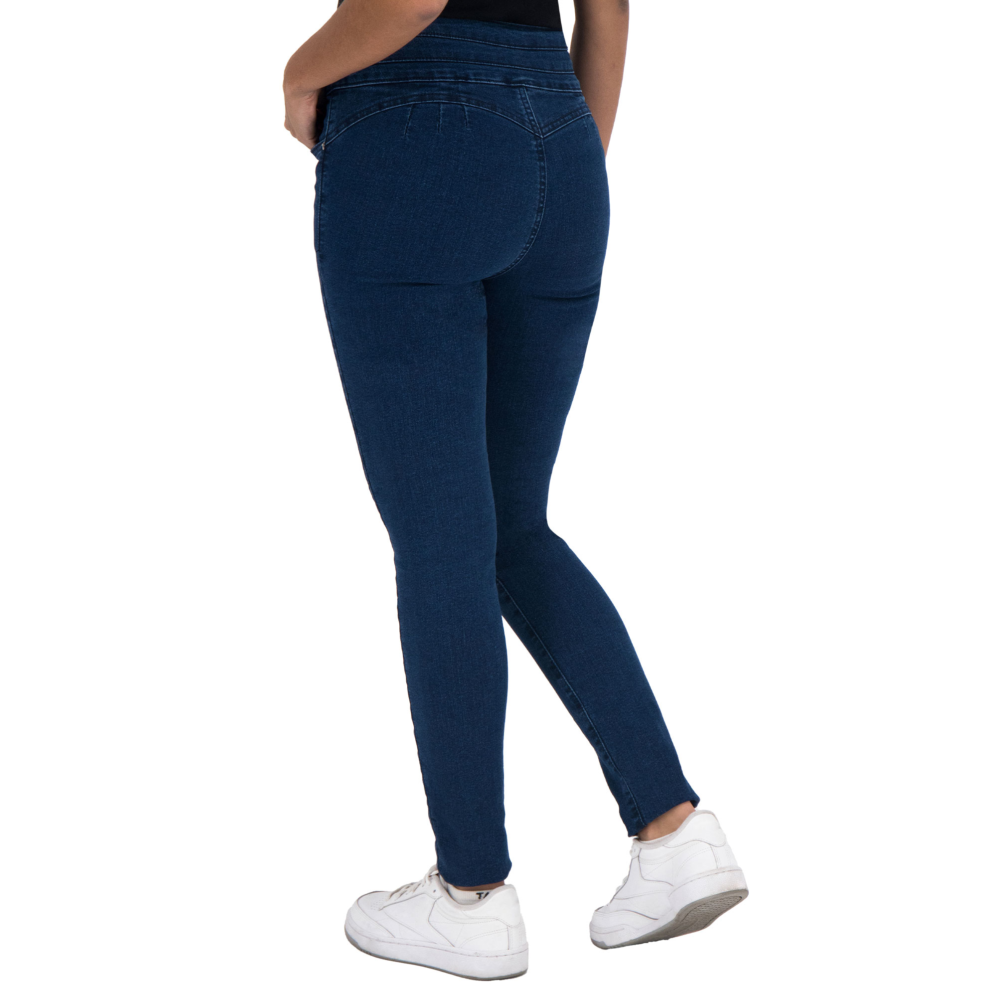 Foto 3 | Pantalón Skinny Britos Jeans Mujer Azul Corazón 025097