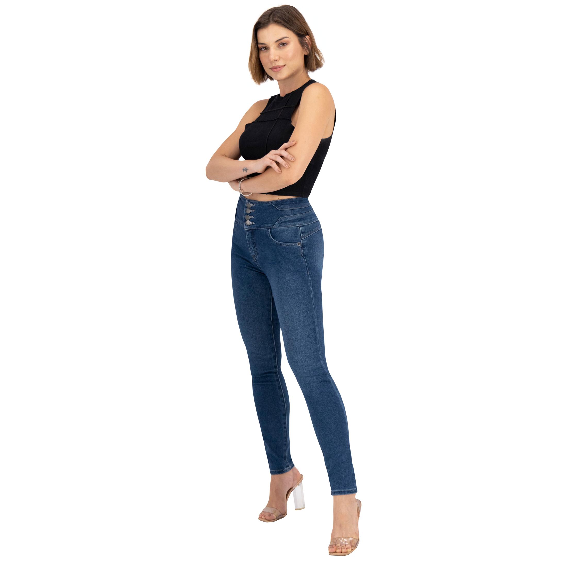 Foto 5 pulgar | Pantalón Skinny Britos Jeans para Mujer