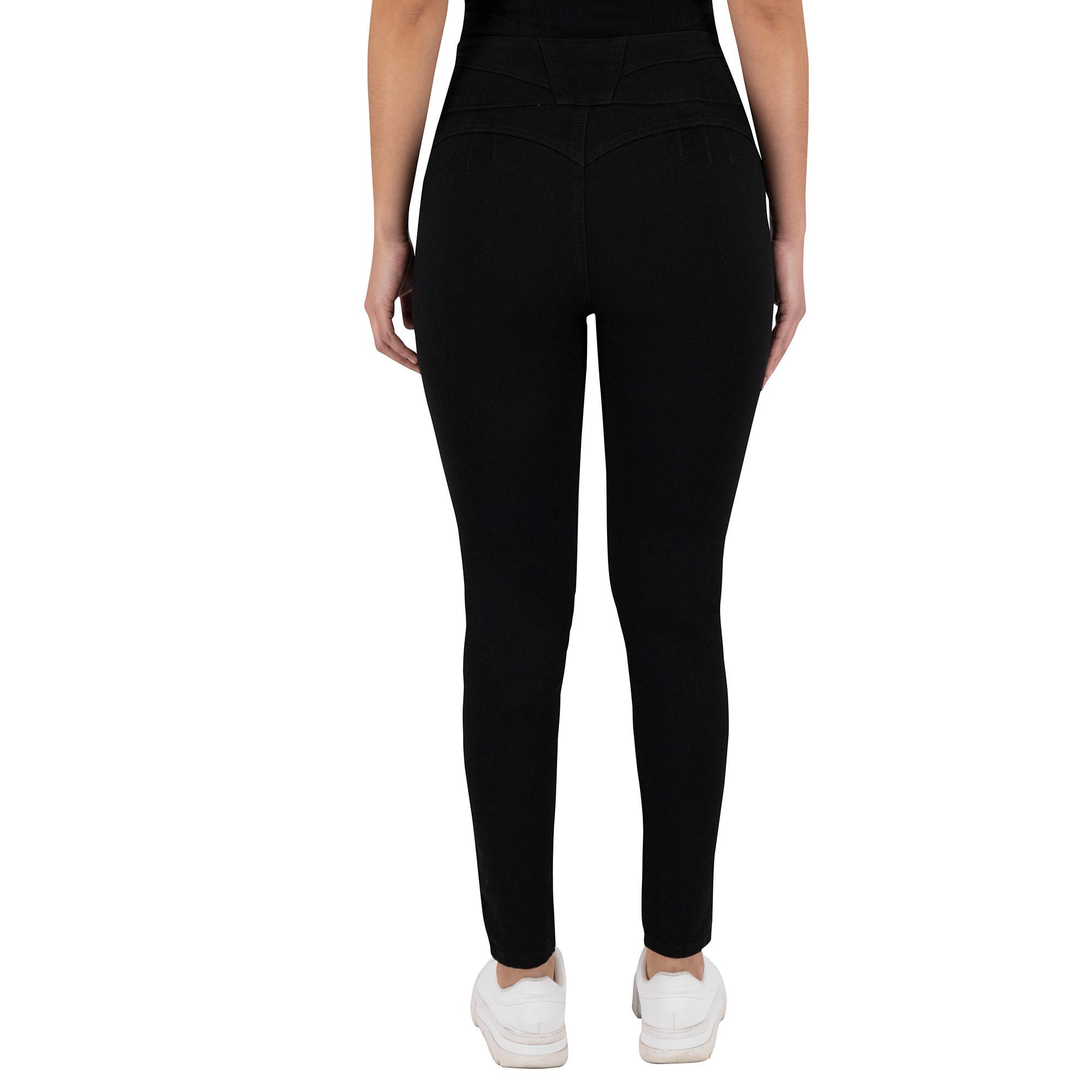 Foto 3 pulgar | Pantalón Skinny Britos Jeans Mujer Negro Corazón 024861
