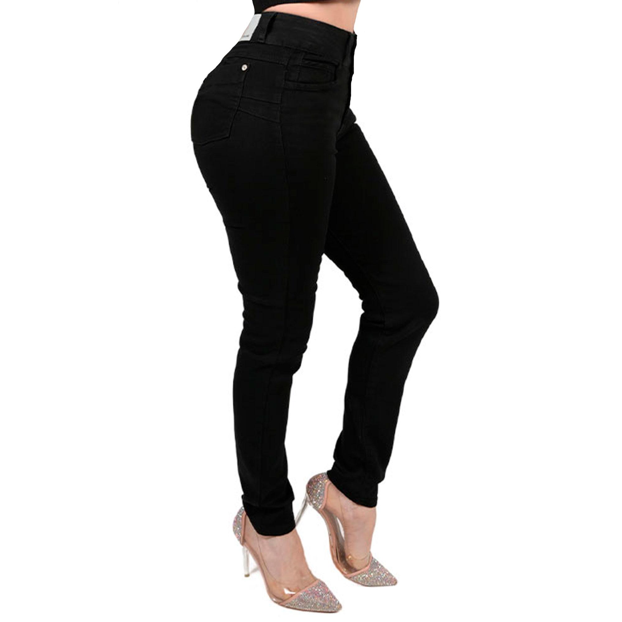 Foto 5 pulgar | Pantalón Skinny Britos Jeans Mujer Negro 024874