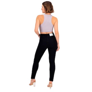 Foto 5 | Pantalón Skinny Britos Jeans Mujer Negro Corazón 024879