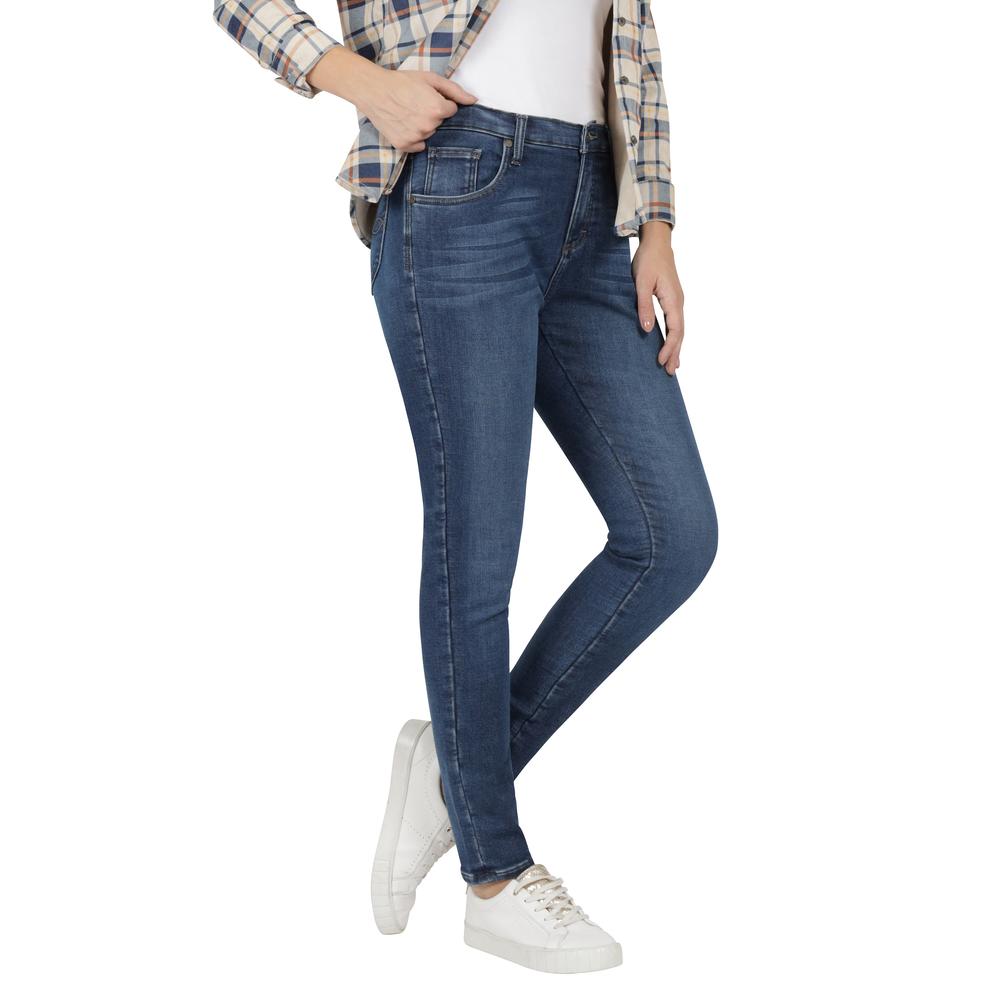 Foto 3 pulgar | Jeans Mujer Lee Skinny Fit 445 Azul Marino