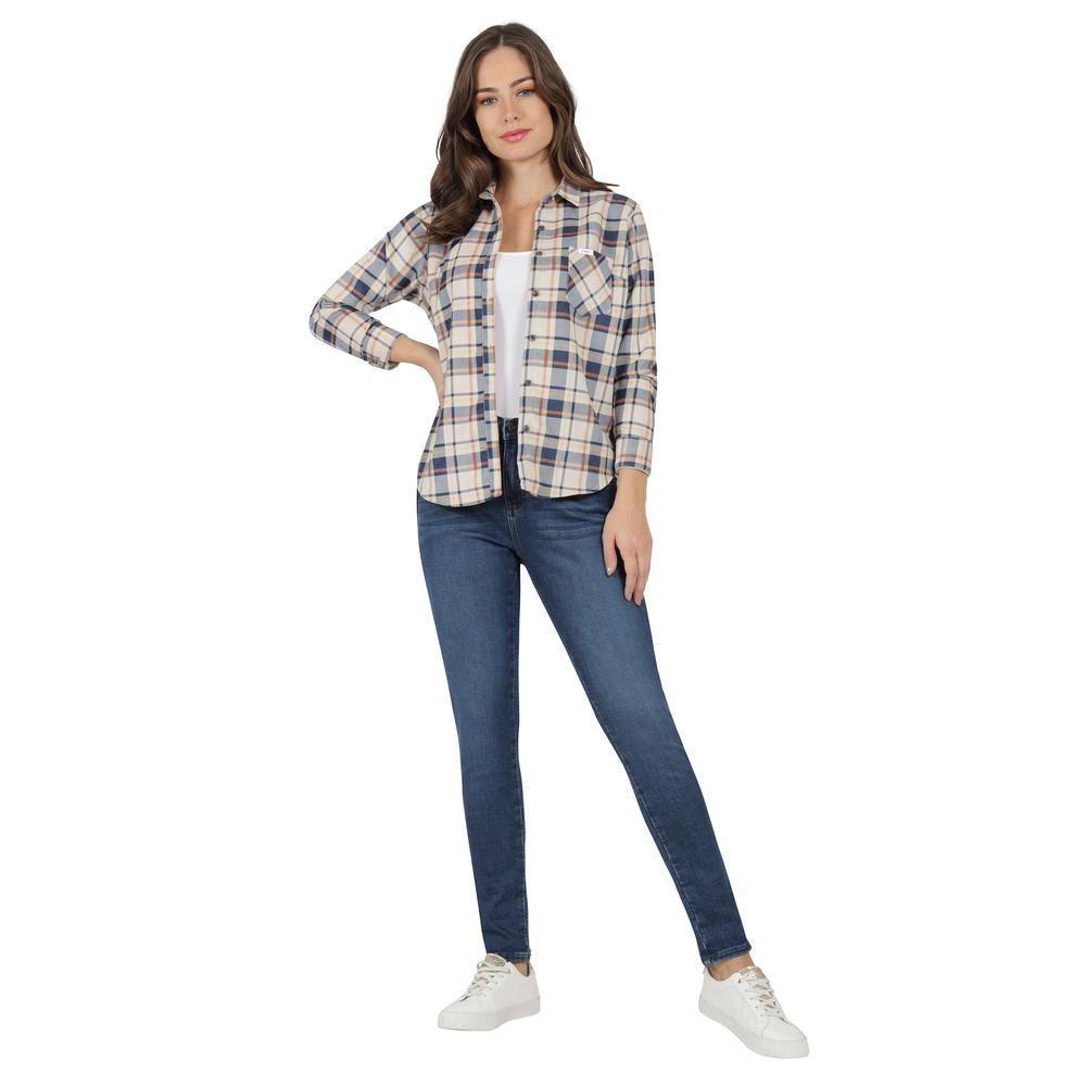 Foto 5 pulgar | Jeans Mujer Lee Skinny Fit 445 Azul Marino