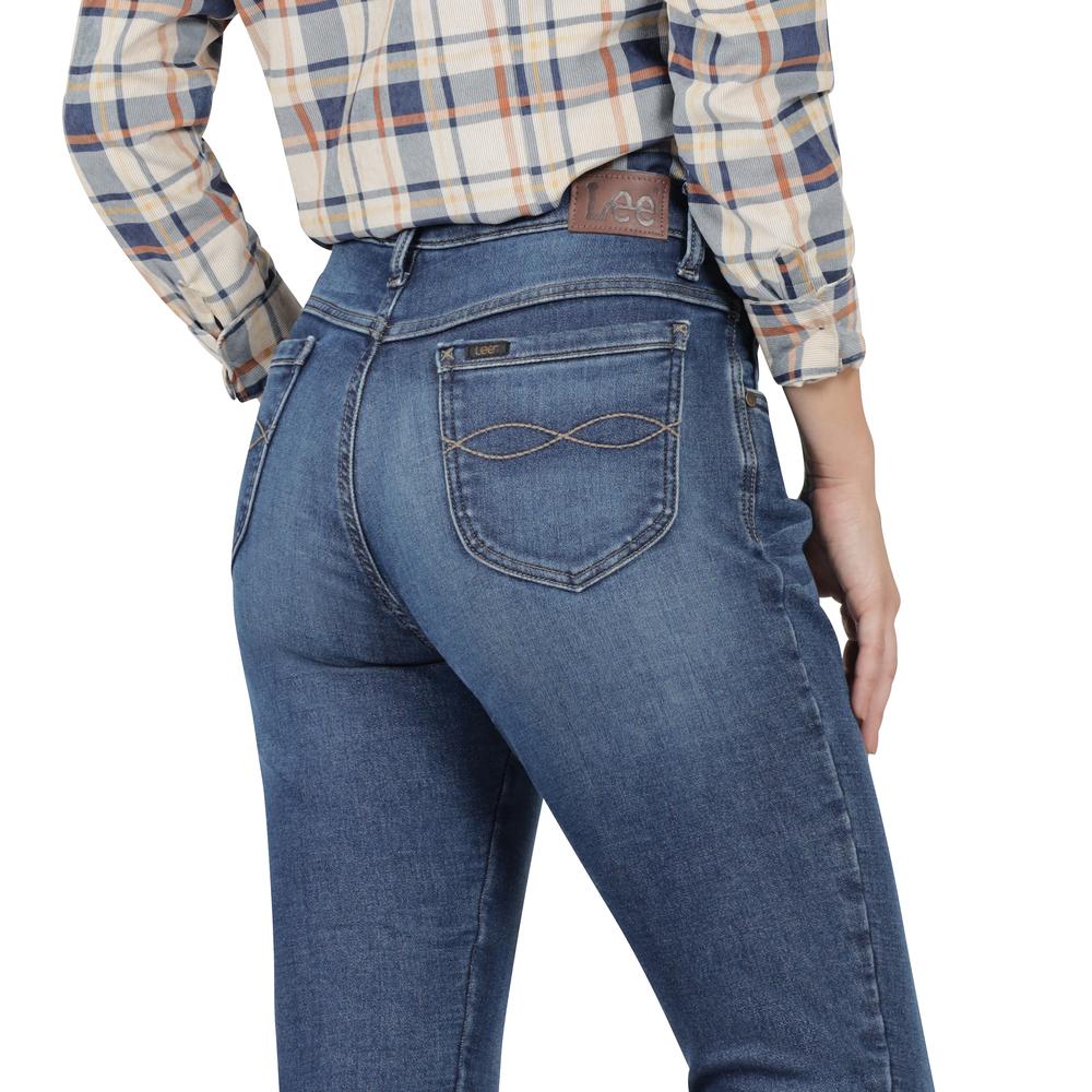 Foto 6 pulgar | Jeans Mujer Lee Skinny Fit 445 Azul Marino