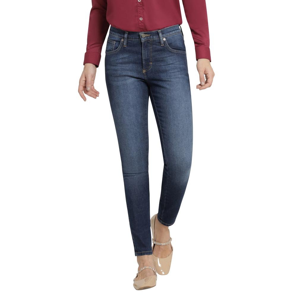 Jeans Mujer Lee Skinny Fit 028 Azul Marino