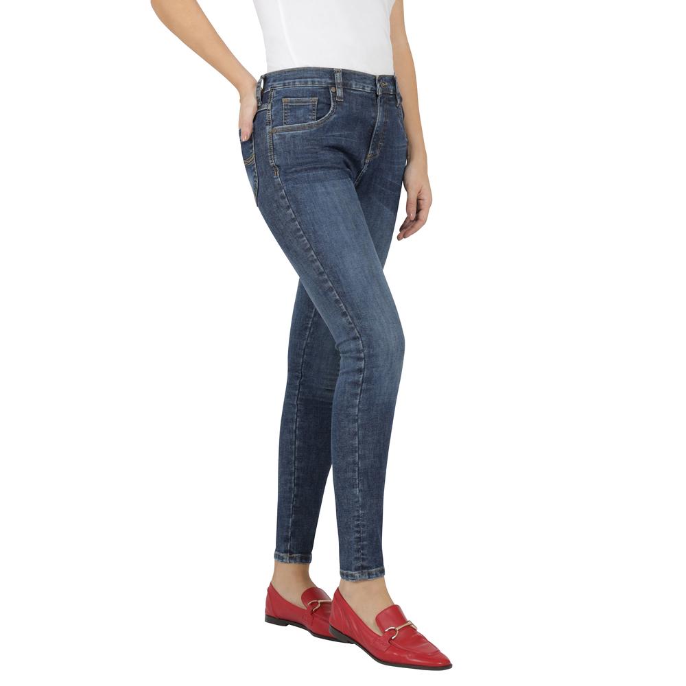 Foto 3 pulgar | Jeans Mujer Lee Skinny Fit 403 Azul Marino