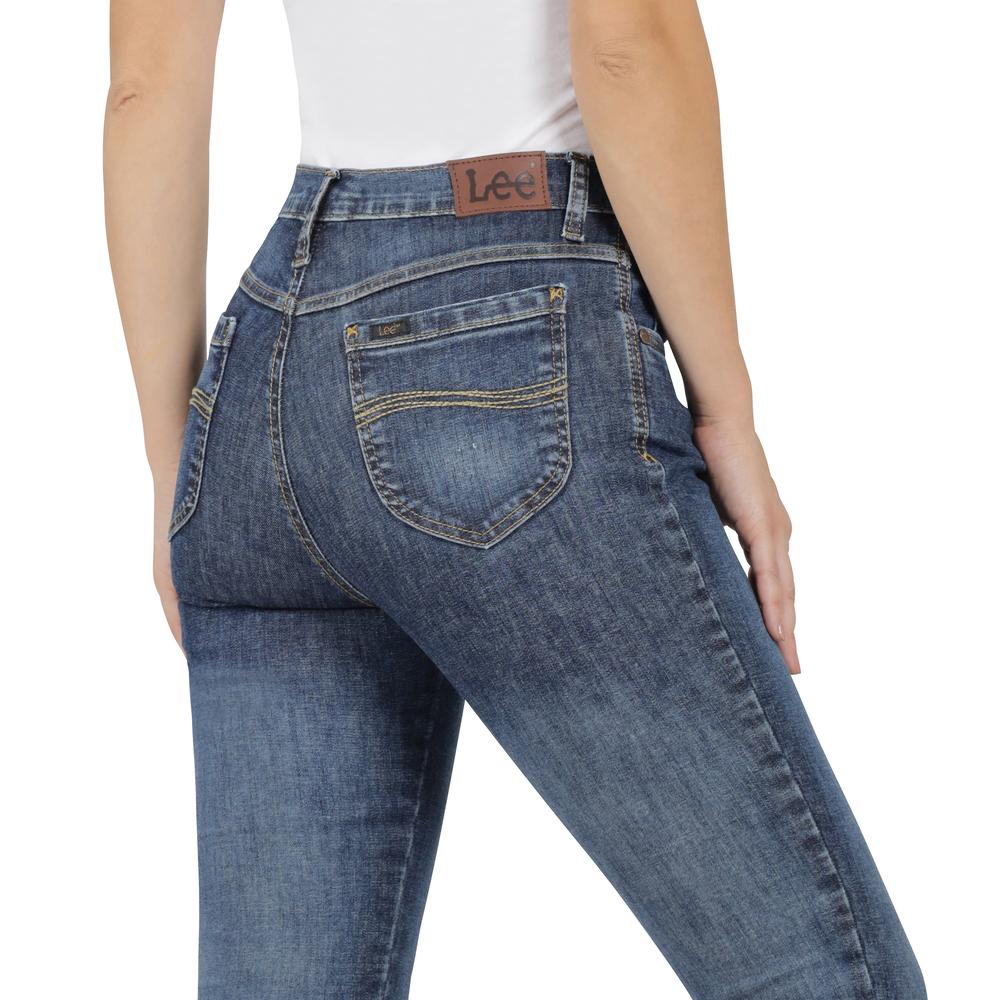 Foto 6 pulgar | Jeans Mujer Lee Skinny Fit 403 Azul Marino