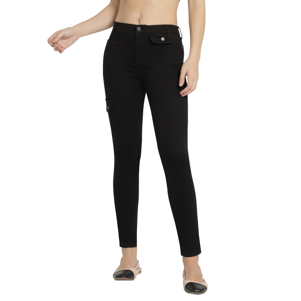 Foto 2 pulgar | Jeans Mujer Lee Skinny Fit 186 Negro