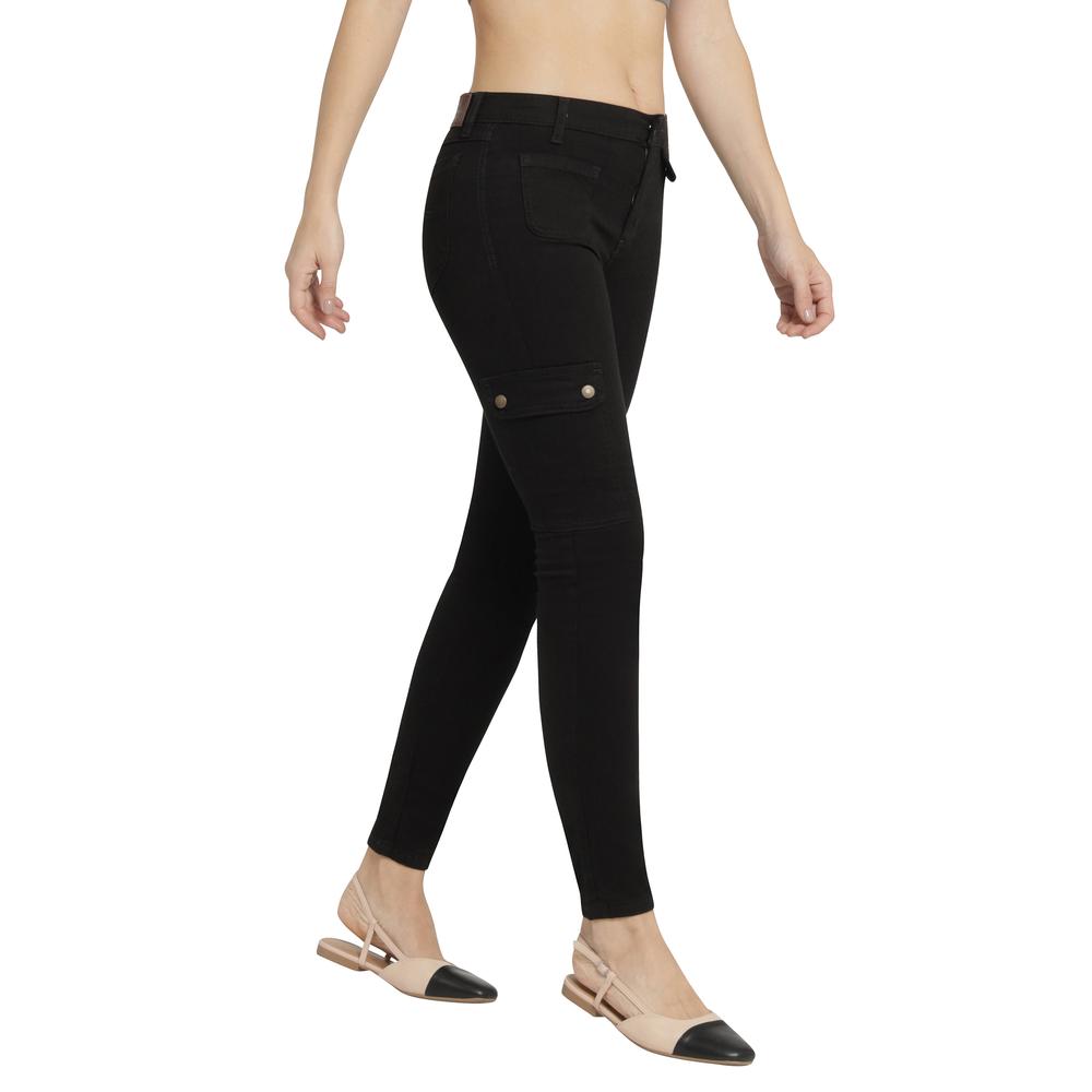 Foto 3 pulgar | Jeans Mujer Lee Skinny Fit 186 Negro