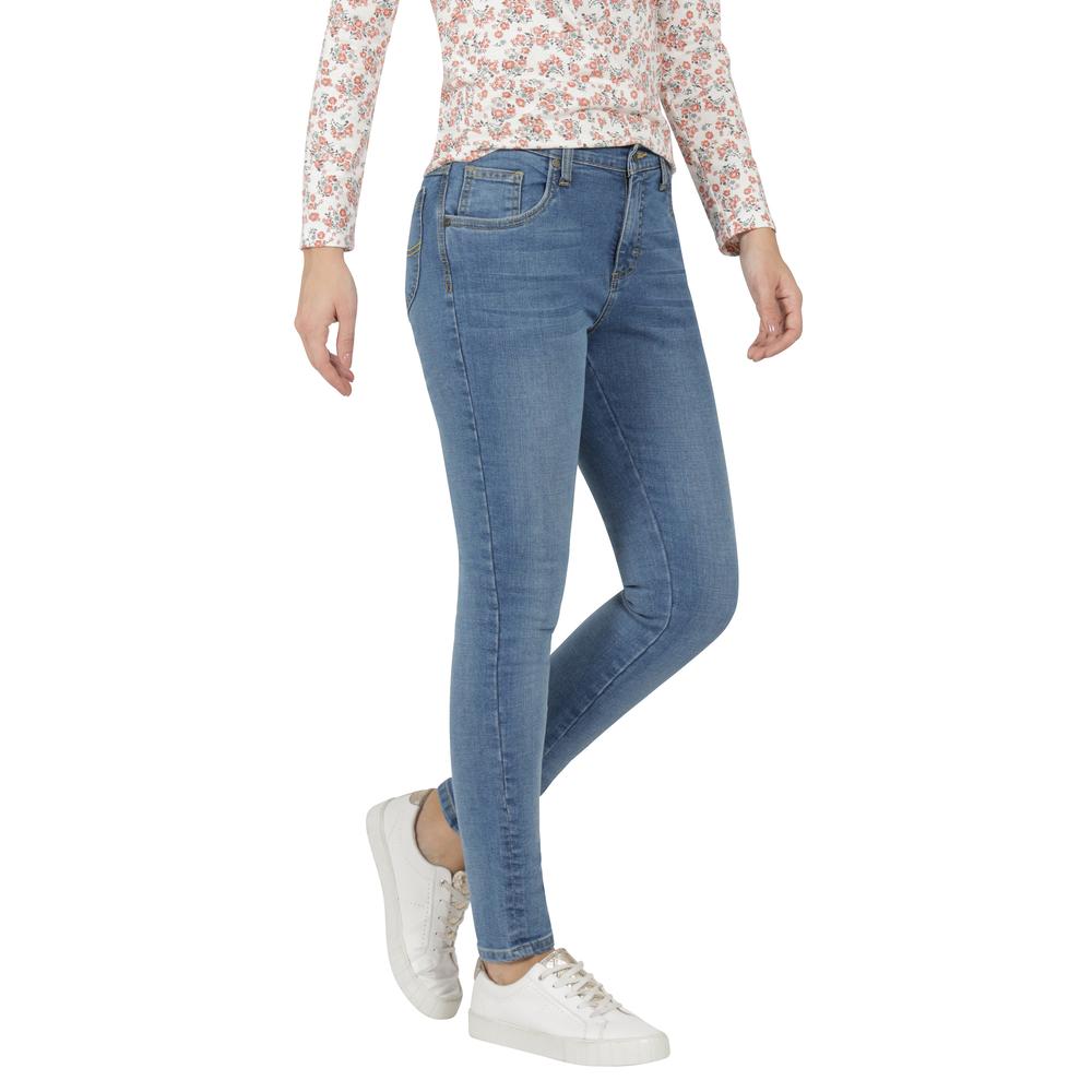 Foto 3 pulgar | Jeans Mujer Lee Skinny Fit 408 Azul Marino