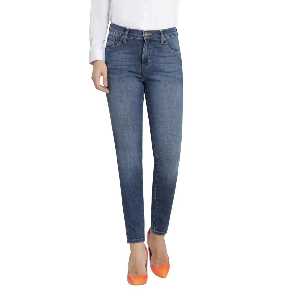 Foto 2 pulgar | Jeans Mujer Lee Skinny Fit 029 Azul