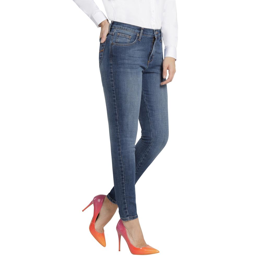 Foto 3 pulgar | Jeans Mujer Lee Skinny Fit 029 Azul