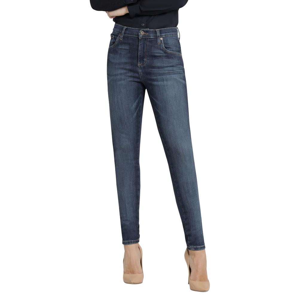 Jeans Mujer Lee Skinny Fit 402 Azul Marino