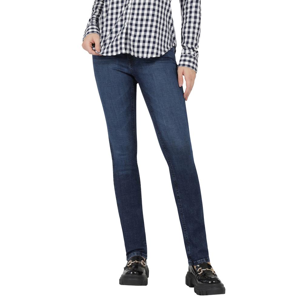 Jeans Mujer Lee Skinny Fit 400 Azul Marino