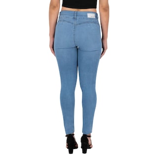 Foto 2 | Pantalón Skinny Britos Jeans Mujer Azul Corazón 025025
