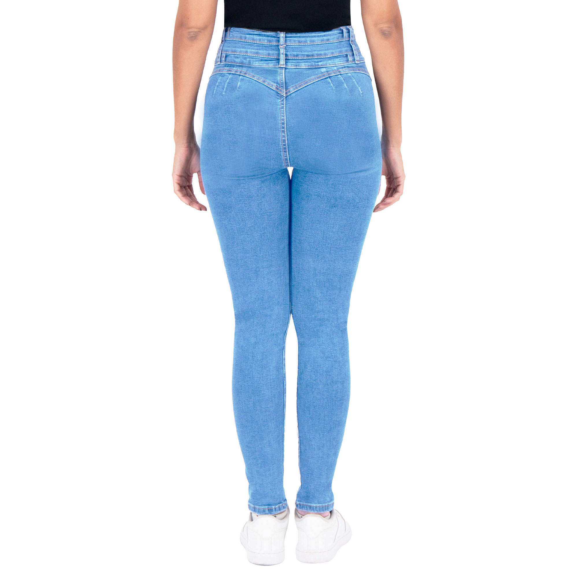 Foto 3 pulgar | Pantalón Skinny Britos Jeans Mujer Mezclilla 025584