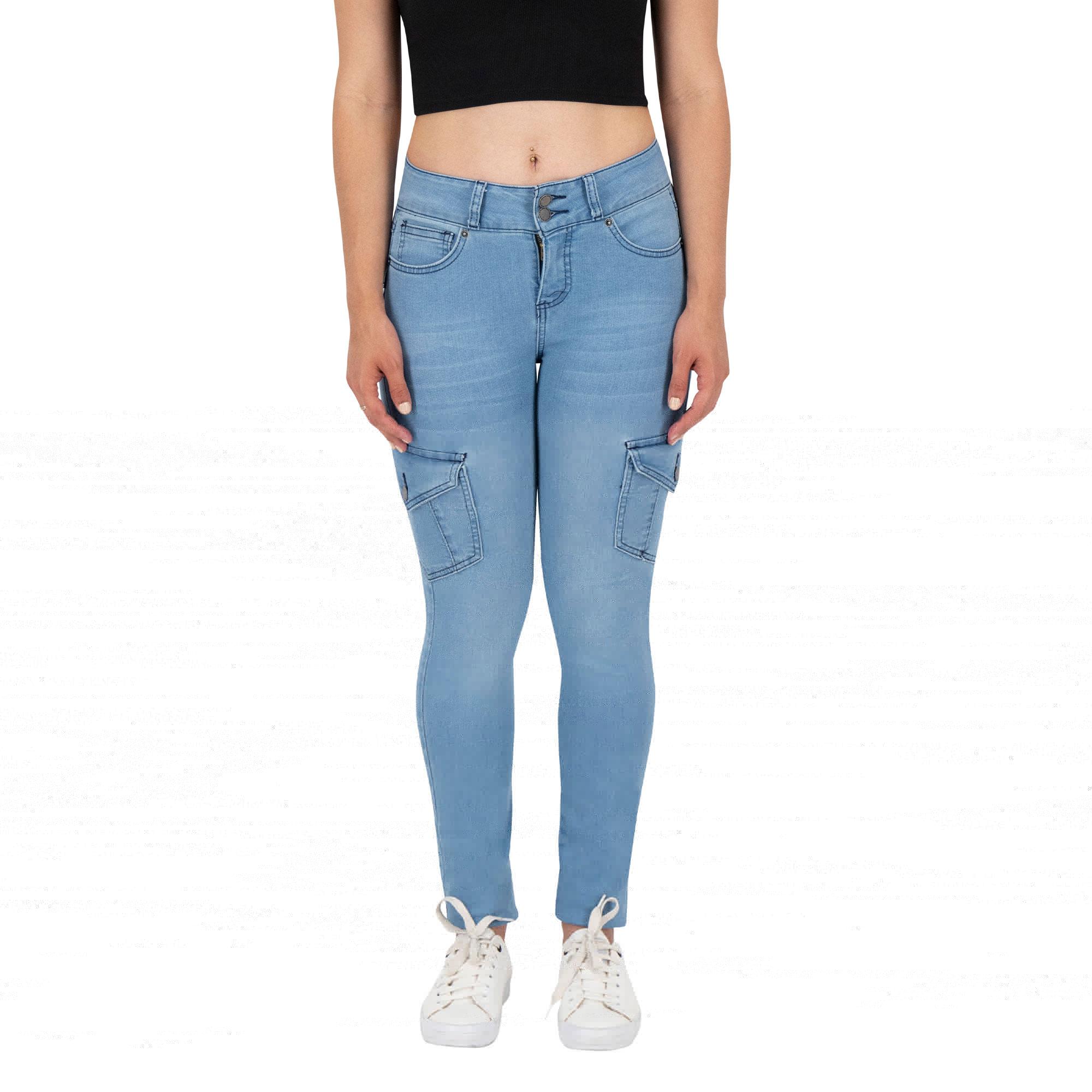 Pantalón Skinny Britos Jeans Azul para Mujer