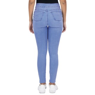 Foto 2 | Pantalón Skinny Britos Jeans Mujer Mezclilla Azul 025099