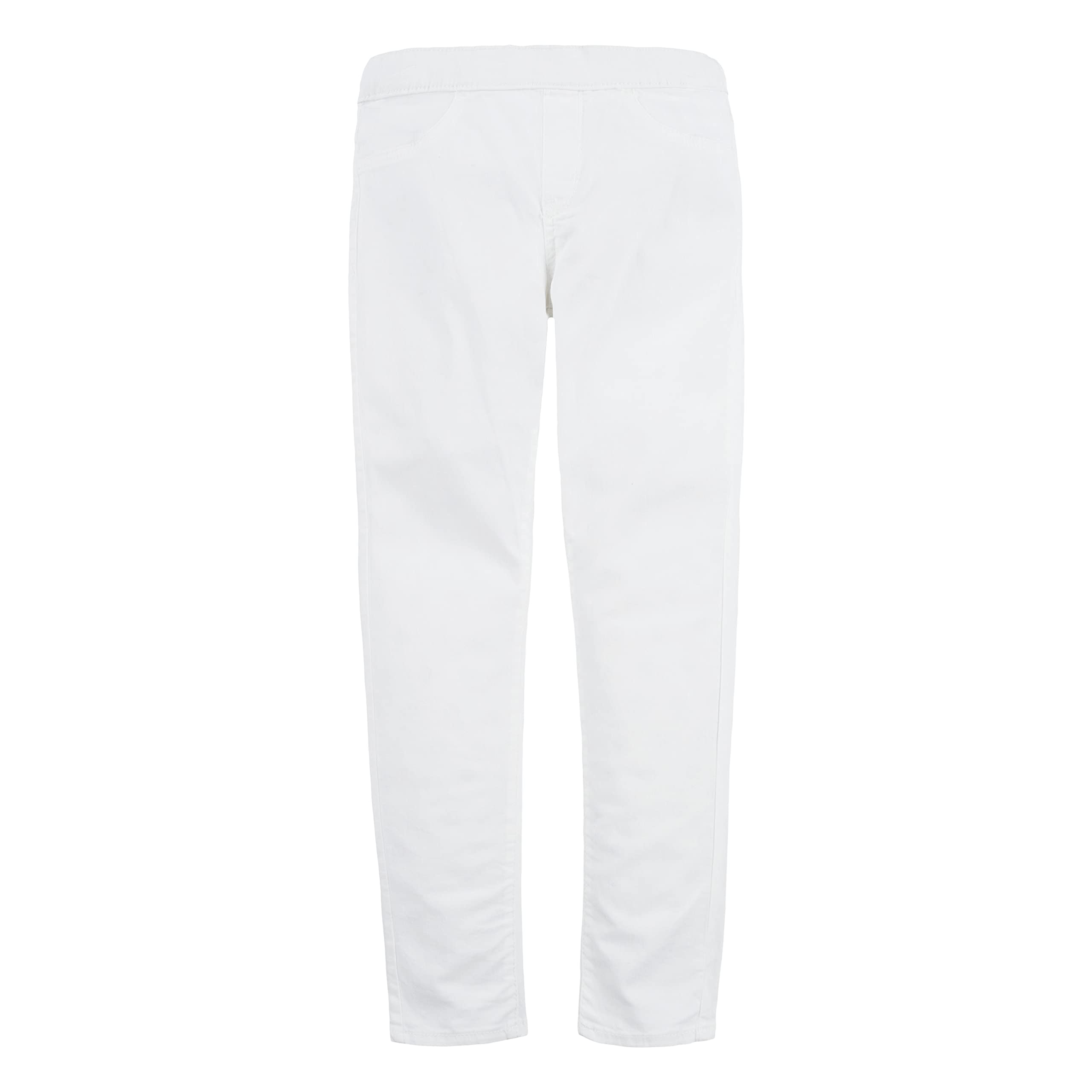 Jersey Jeggings Levi's Para Niñas, Ajustado, Color Blanco, Talla 12 - Venta Internacional.