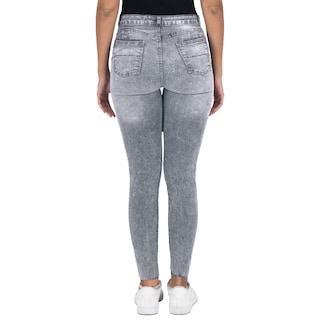 Foto 2 | Pantalón Skinny Britos Jeans Mujer Mezclilla Gris 025655
