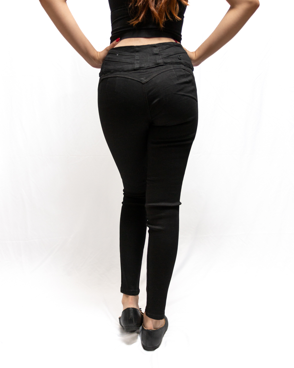 Foto 3 pulgar | Jeans Colombiano Dama Skinny Fitlit