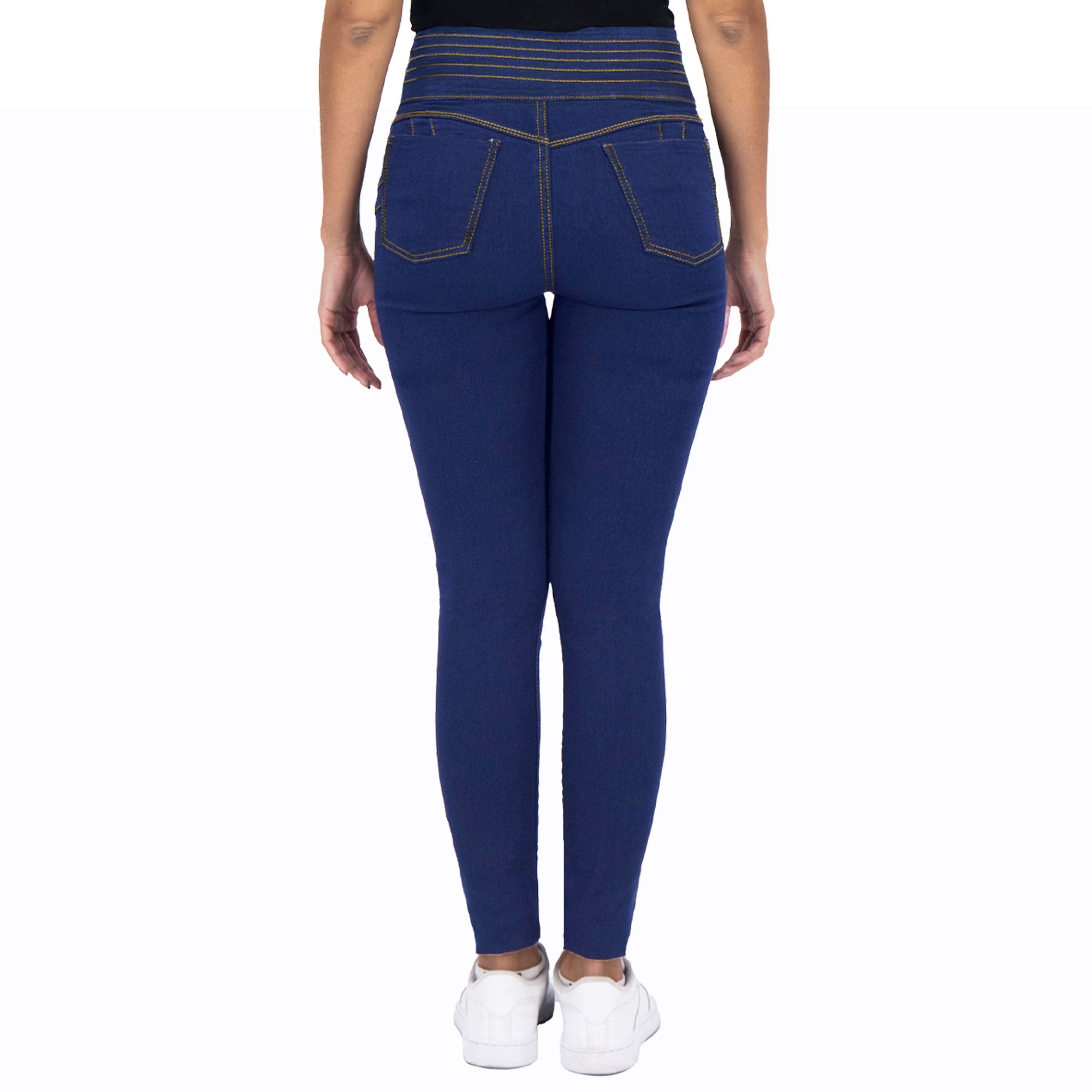 Foto 3 pulgar | Pantalón Skinny Britos Jeans Mujer Mezclilla Azul 025561
