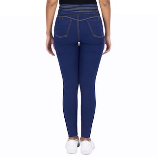 Foto 2 | Pantalón Skinny Britos Jeans Mujer Mezclilla Azul 025561