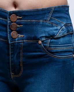 Foto 4 | Jeans Colombiano Dama Skinny Fitlit
