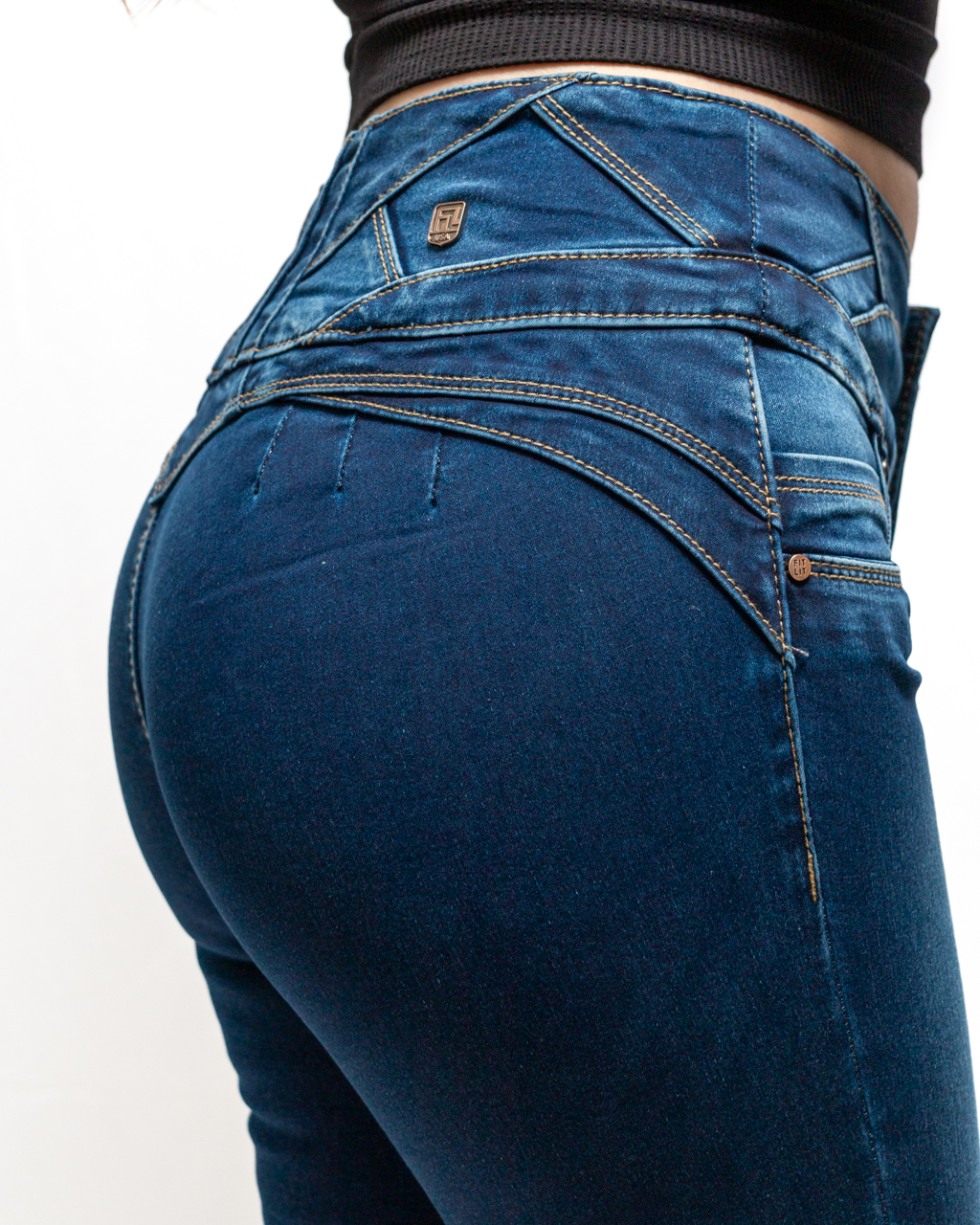 Foto 7 pulgar | Jeans Colombiano Dama Skinny Fitlit