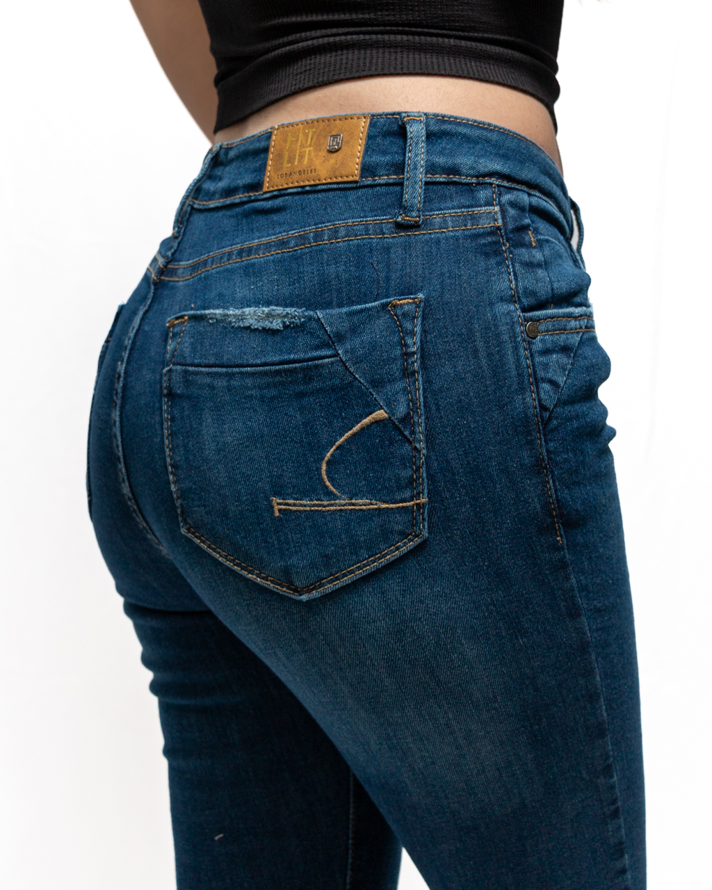 Foto 6 | Jeans Dama Skinny Fitlit